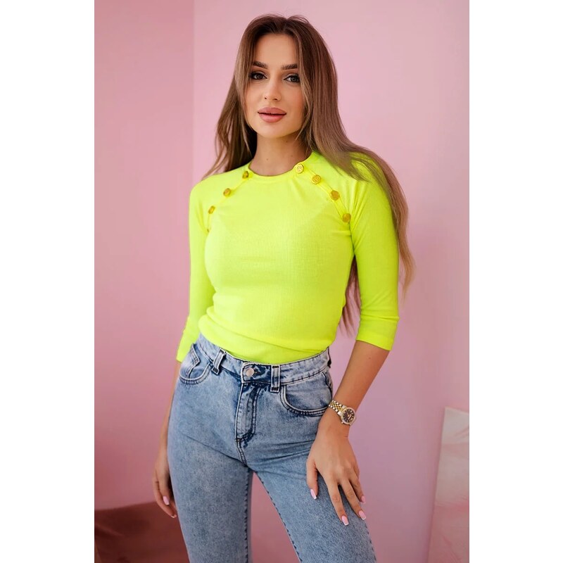 Tričko Umber s ozdobnými gombíkmi 62527445