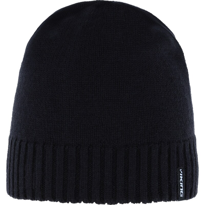 Pánska zimná čiapka Viking Berit Merino čierna 62421335