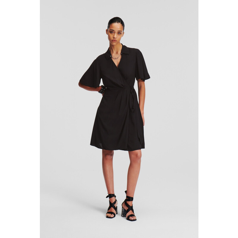 ŠATY KARL LAGERFELD WRAP DRESS 49441170
