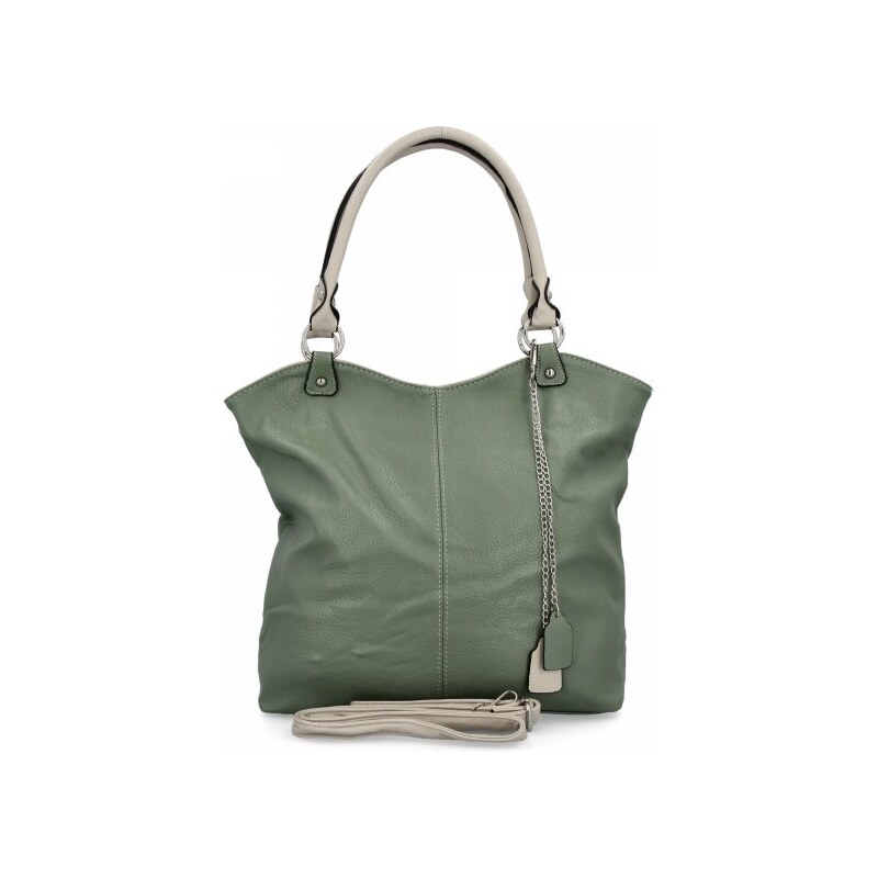 Dámská kabelka shopper bag Hernan zelená HB0150