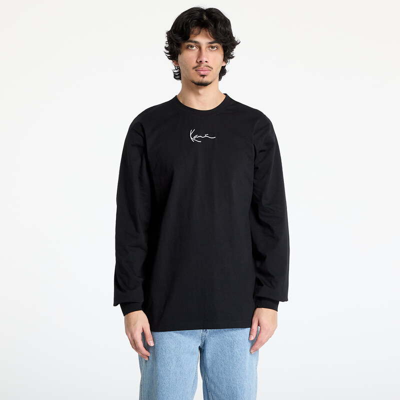 Tričko Karl Kani Small Signature LS Black S 62423784