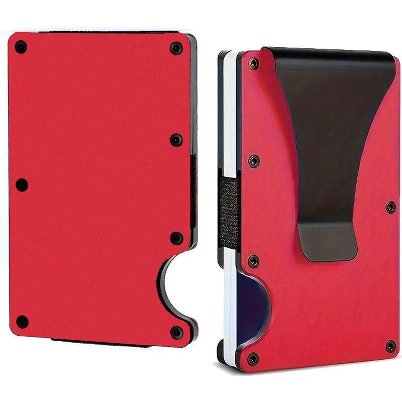 Handel Kovová minimalistická peňaženka s RFID ochranou - Vybraný alebo 62425753