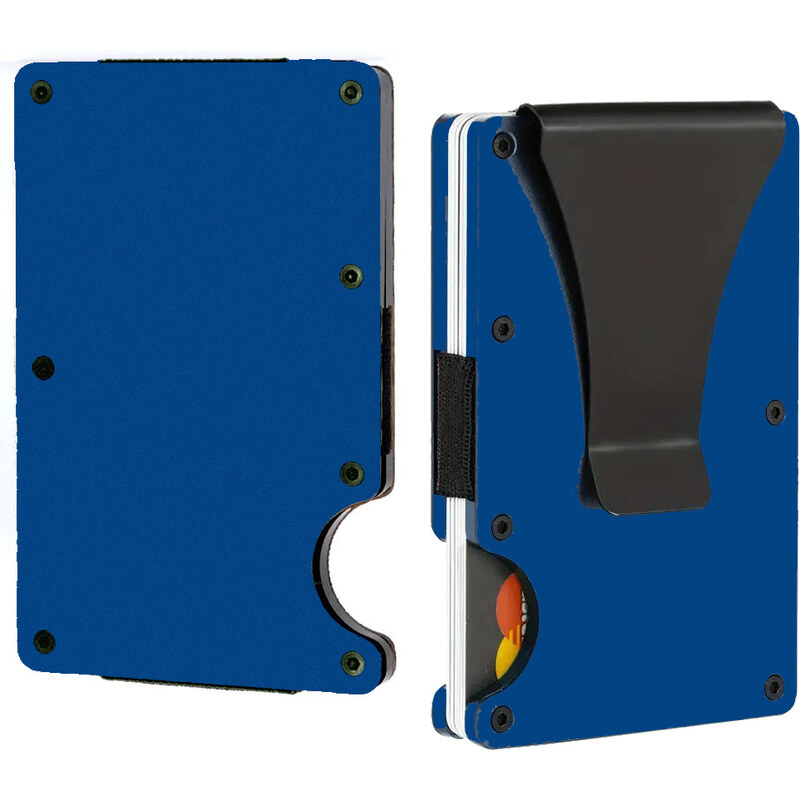 Handel Kovová minimalistická peňaženka s RFID ochranou - Vybraný alebo 62425749