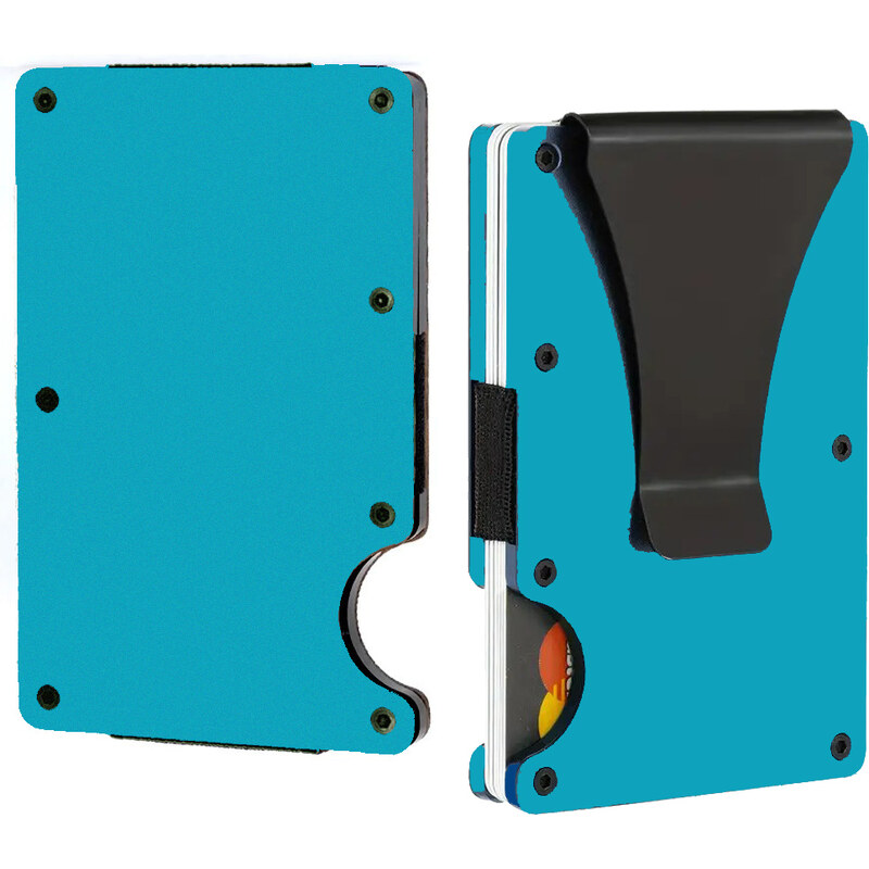 Handel Kovová minimalistická peňaženka s RFID ochranou - Vybraný alebo 62425752