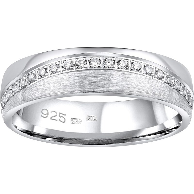 Ligot Strieborný prsteň GLAMIS v prevedení so zirkónmi 62426466