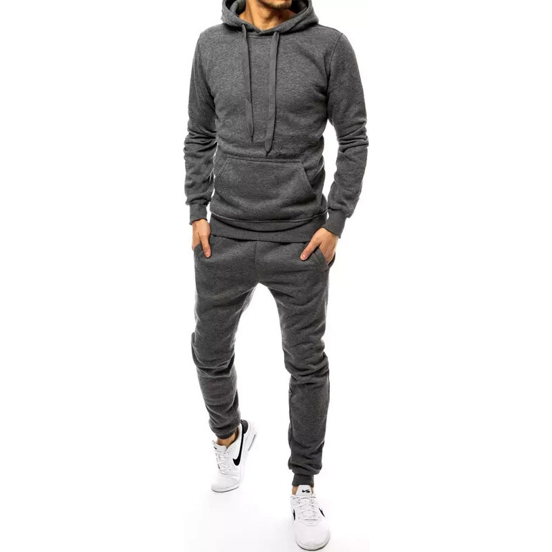 BASIC Antracitová pánska tepláková súprava AX0382 23713570