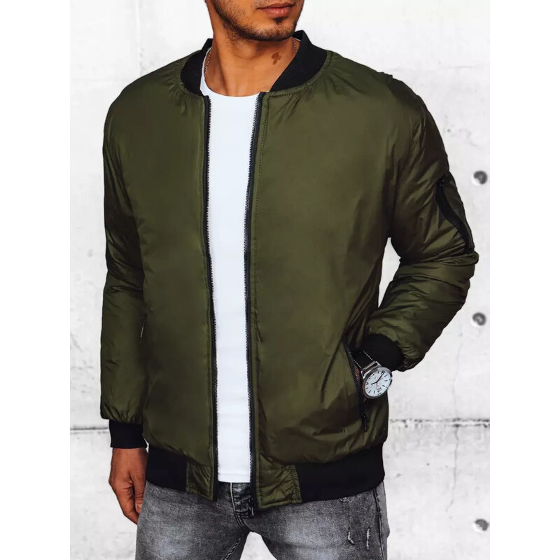 BASIC Khaki pánsky bomber TX4425 41160218