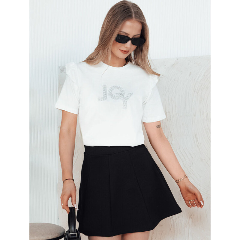 BASIC Smotanové tričko s potlačou JOY RY2524 56506937