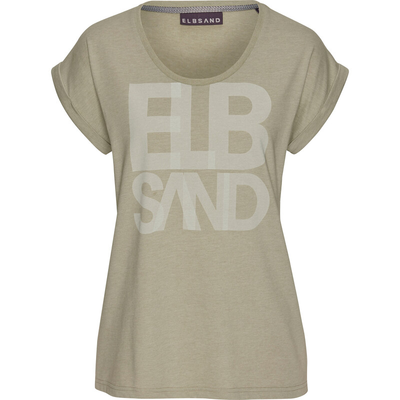 Elbsand Tričko kaki / olivová 62462597