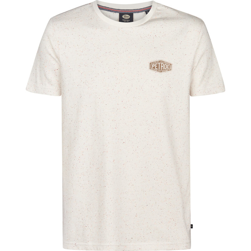 Petrol Industries Tričko Shoreway krémová / brokátová / oranžová / 62433952