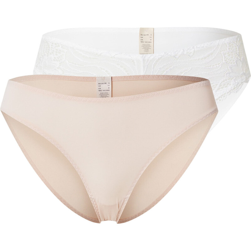 Dorina Nohavičky béžová / biela 67518808