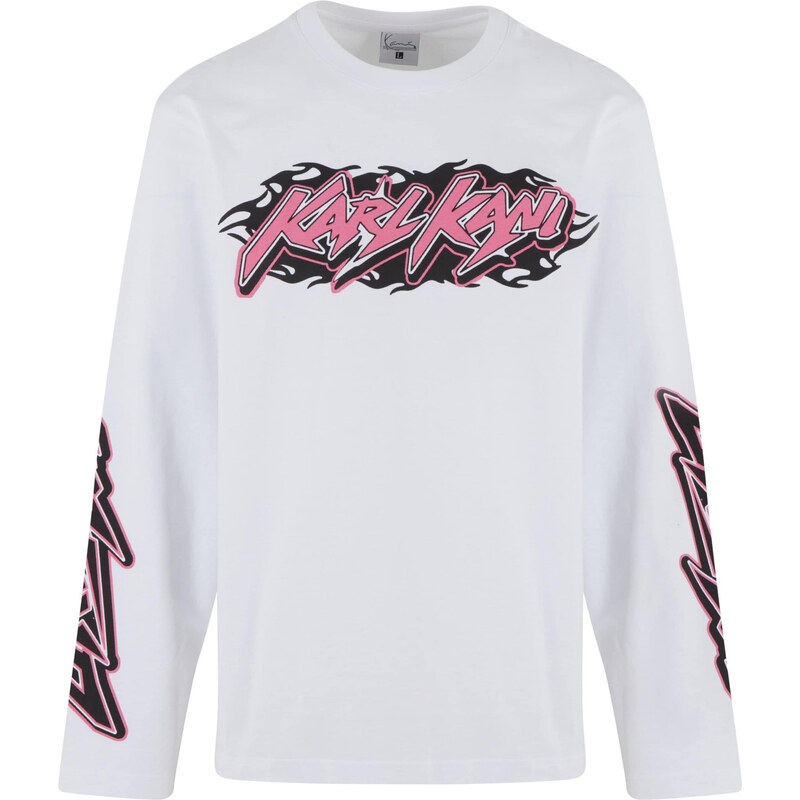 Karl Kani Tričko svetloružová / čierna / biela 62434220