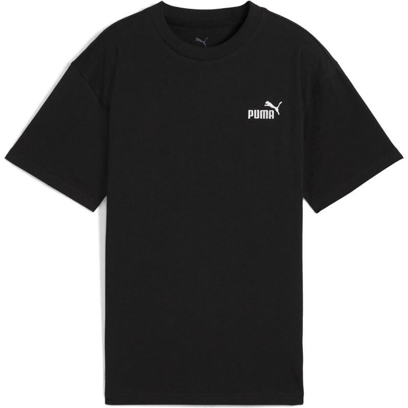 PUMA Tričko ESS No. 1 čierna / biela 62434348