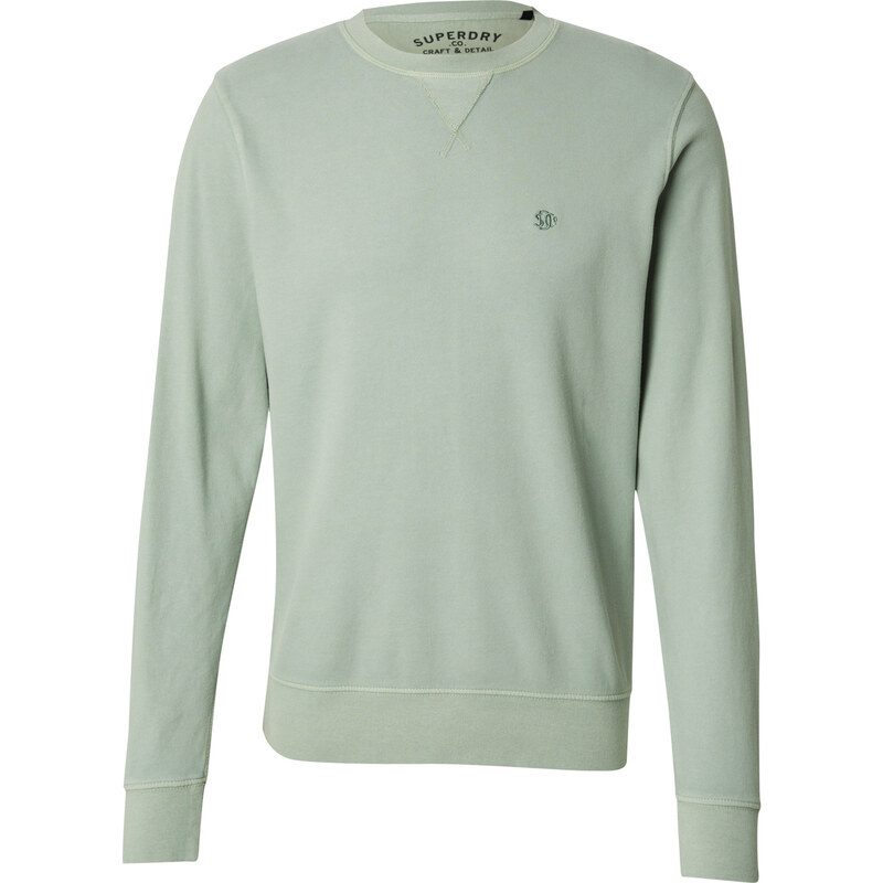 Superdry & Co Mikina Essential pastelovo zelená 62583781