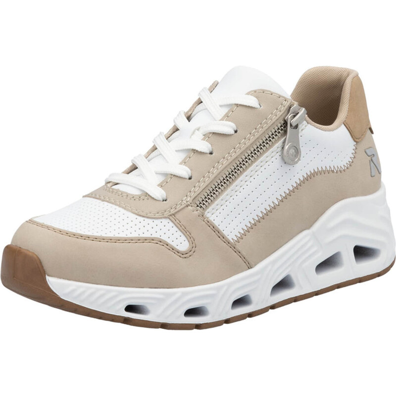 Rieker Sport Nízke tenisky kapučíno / biela 62434516