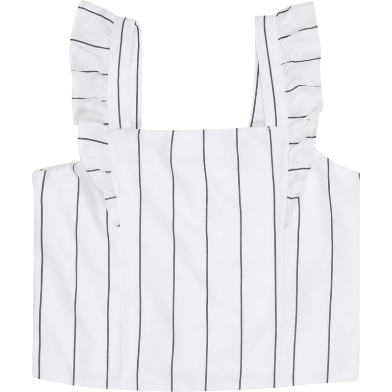 Abercrombie & Fitch Top čierna / biela 63213008