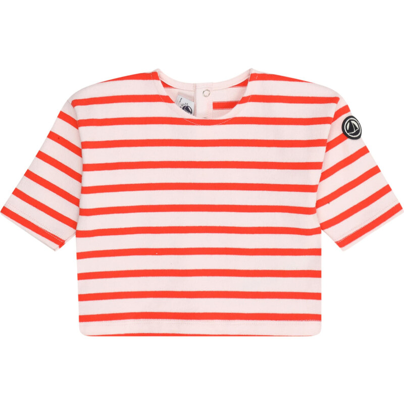 PETIT BATEAU Tričko homárová / ružová / čierna 66966697