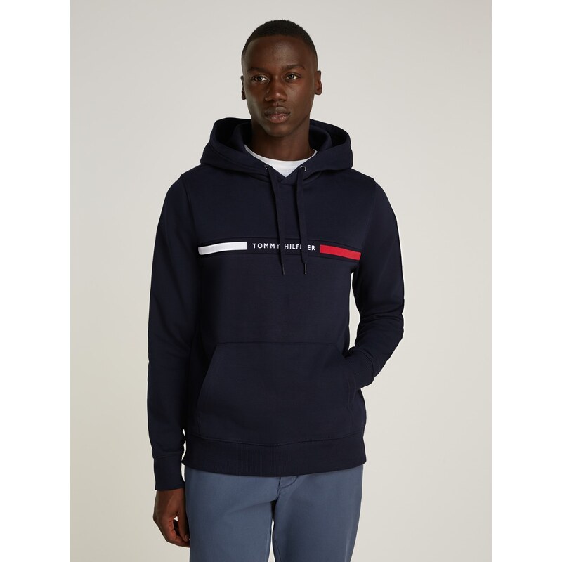 Tommy Hilfiger Chest Insert Hoody BLU 61713303