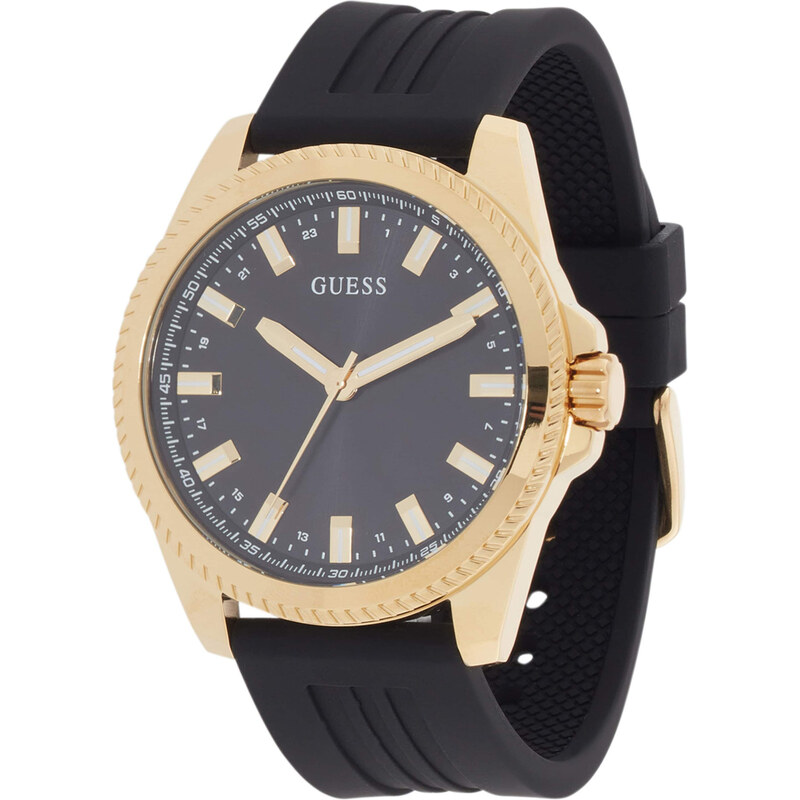 GUESS Analógové hodinky Champ zlatá / čierna 62434769