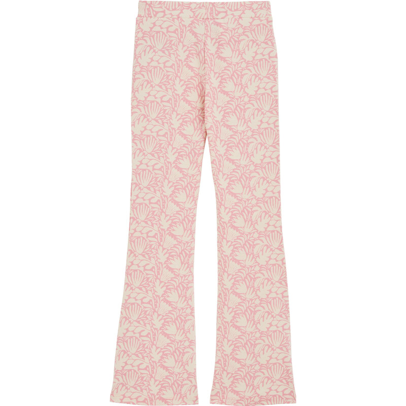 WE Fashion Legíny ružová / biela 62464202