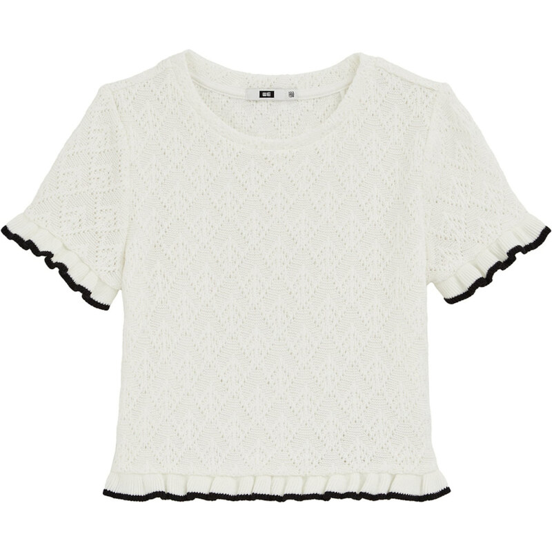 WE Fashion Sveter čierna / biela 62434171