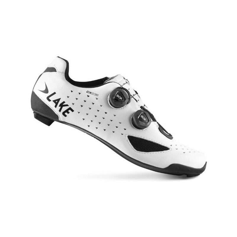 Tretry LAKE CX238-X, biela s čiernou 62439355