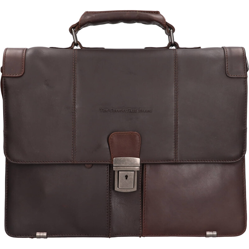 Pánska kožená aktovka The Chesterfield Brand Stutgart - hnedá 64515931