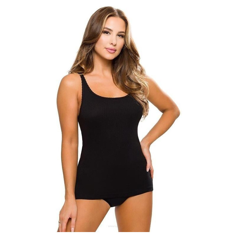 Čierna dámska košieľka Emili Mania 2XL-3XL 35519298