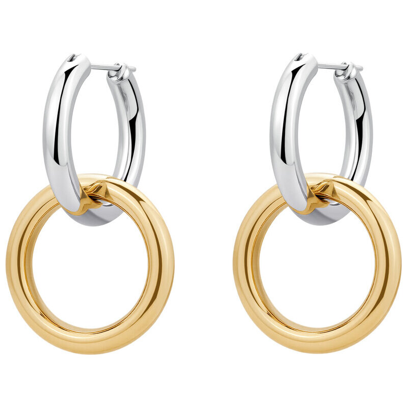 Brosway Okrúhle dvojfarebné oceľové náušnice 2v1 Aura BAU21 66588463