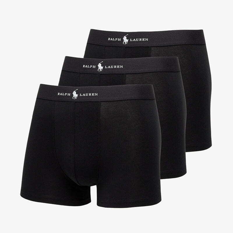Boxerky Ralph Lauren Clssic Trunk 3-Pack Trunk Black XXL 62446981