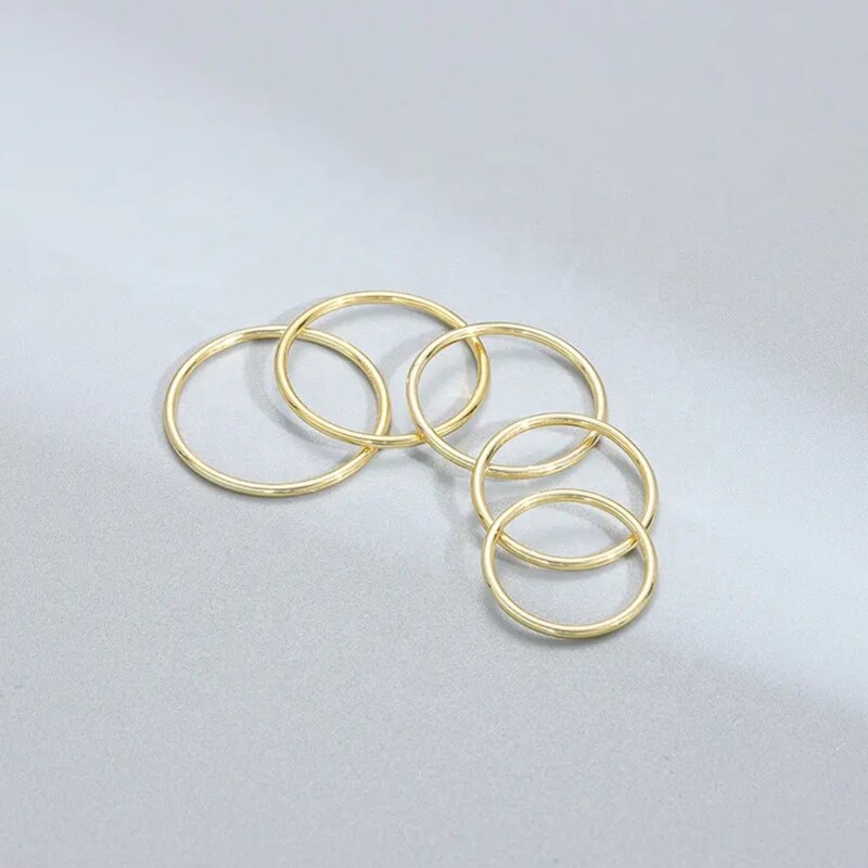 MAJYA Strieborný midi prsteň ORNELLA pozlátený 11035/5 64582751