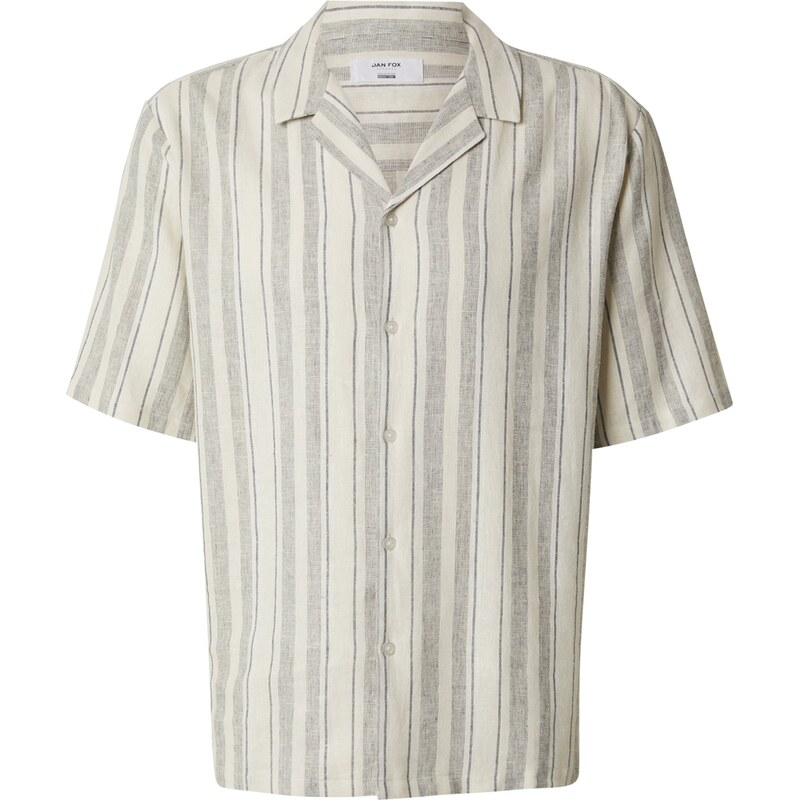 DAN FOX APPAREL Košeľa Martin tmavosivá / šedobiela 62464425