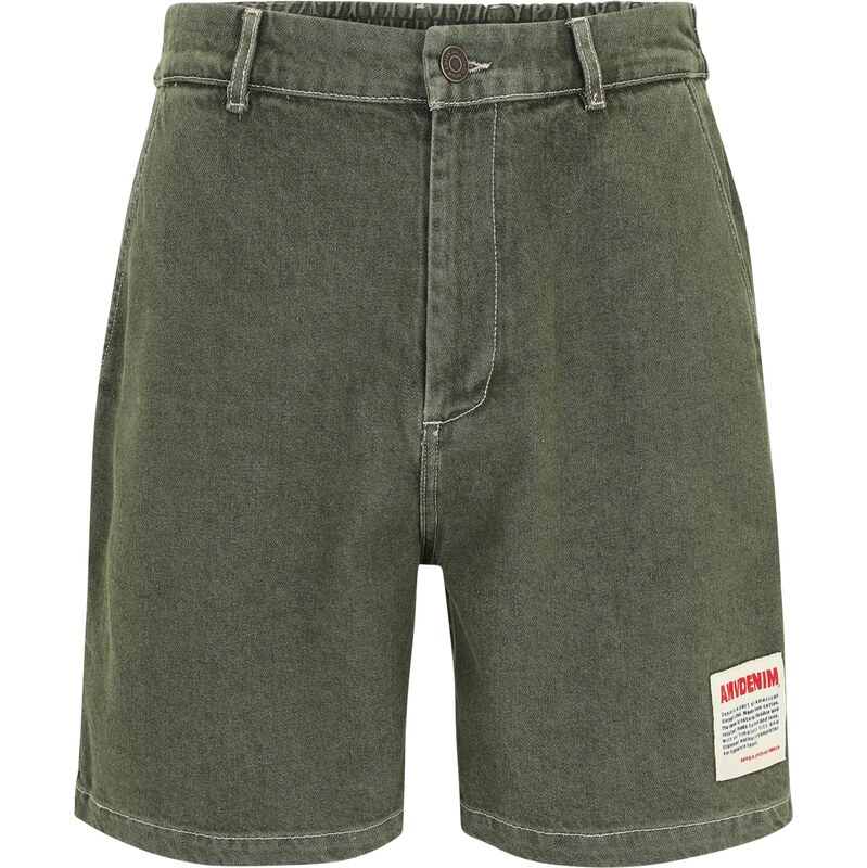 AMERICAN VINTAGE Džínsy kaki / červená / šedobiela 62829535