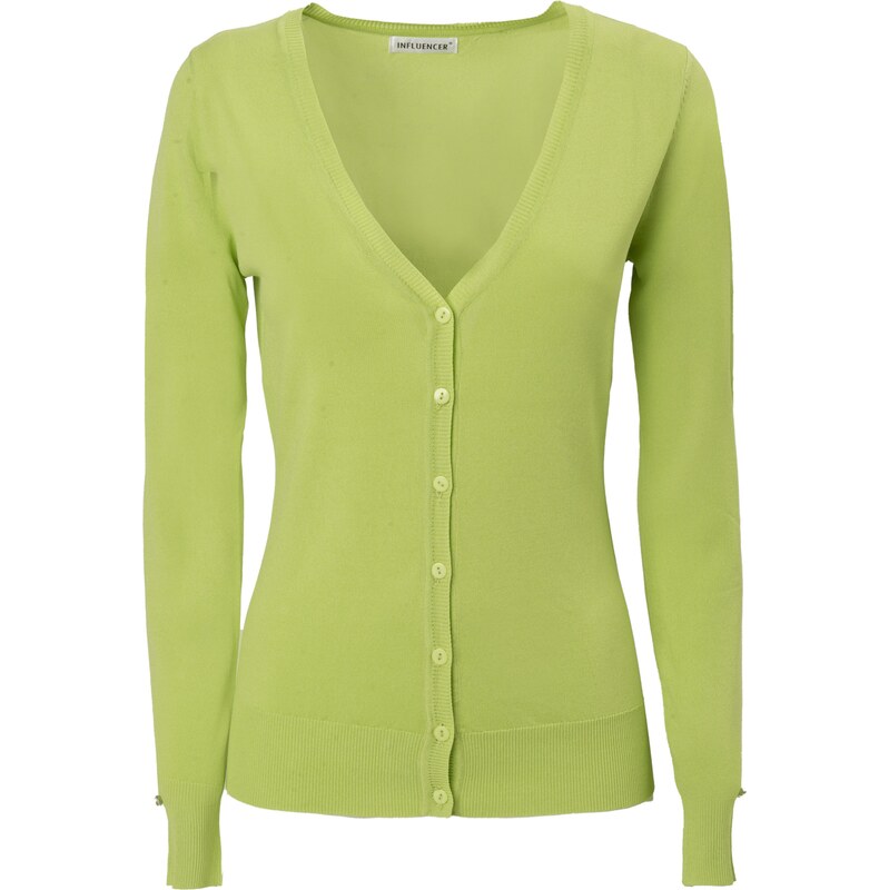 Influencer Kardigán zelená 63150481