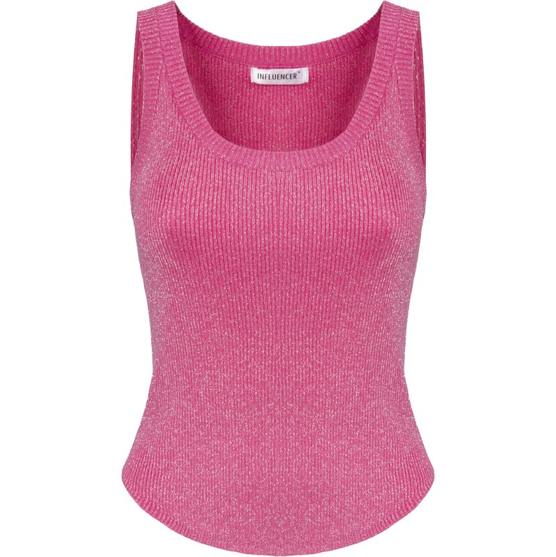 Influencer Vyšívaný top ružová 63152768