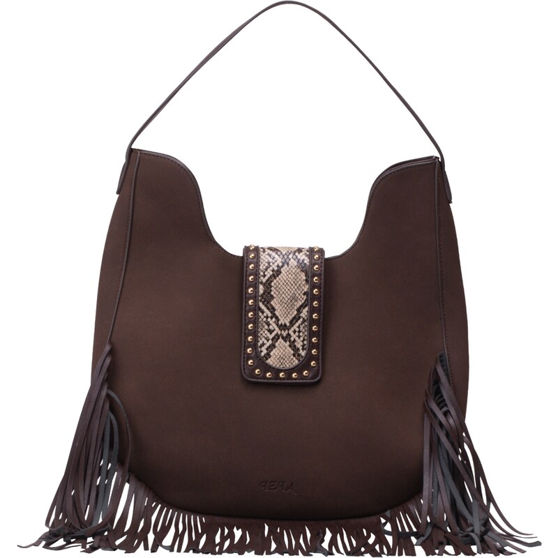 IZIA Kabelka na rameno žltohnedá / tmavohnedá / čierna 62462559