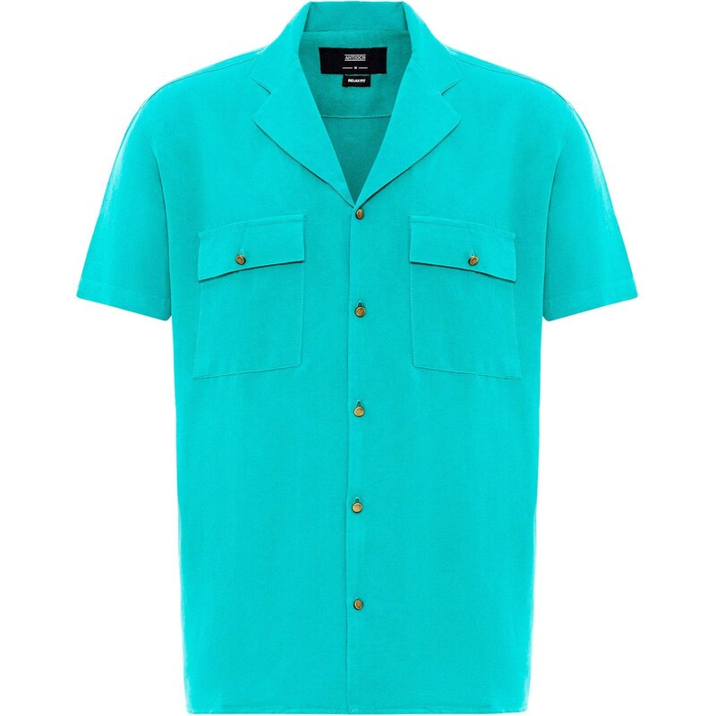 Antioch Košeľa tyrkysová 63154493