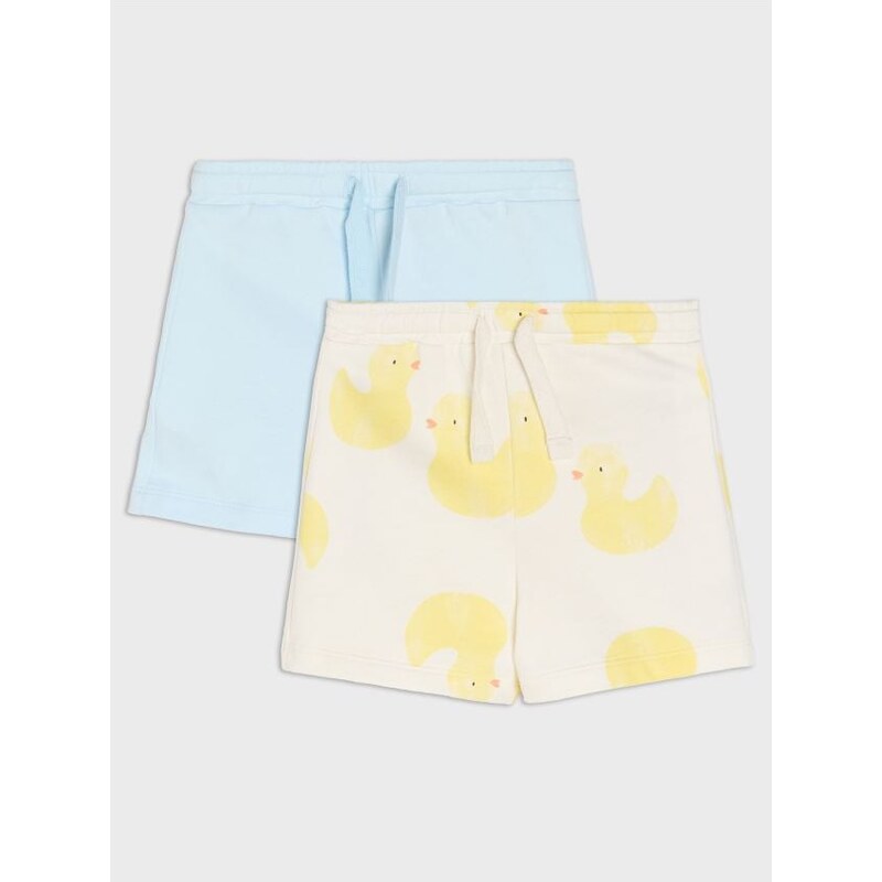 Sinsay - Súprava 2 šortiek - krémová 65742317