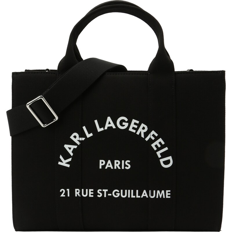 Karl Lagerfeld Kabelka čierna / biela 61944464