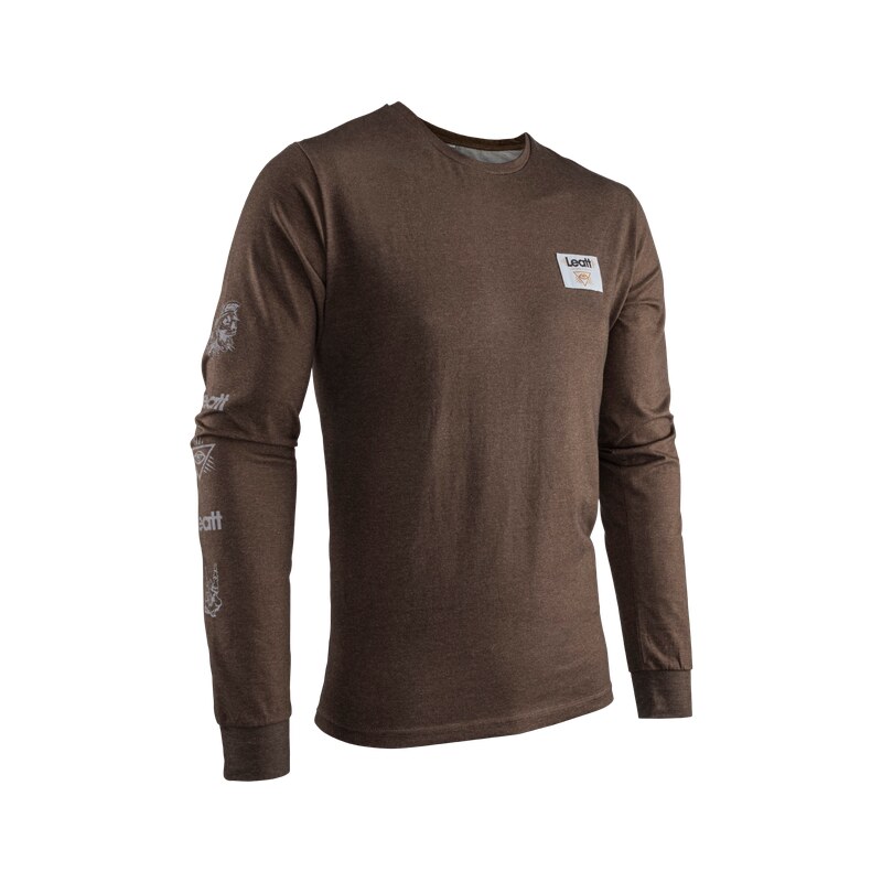 Leatt dlhé tričko Shirt Core, Loam 62467034