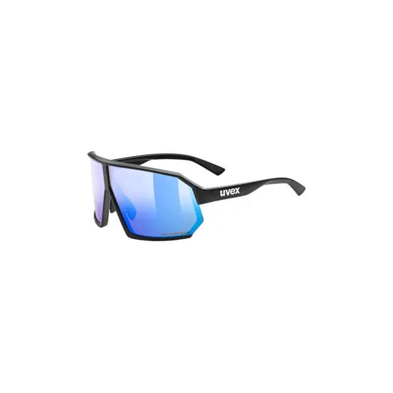 E-shop Uvex Sportstyle 237 ColorVision okuliare Black Matt/Mirror Blue