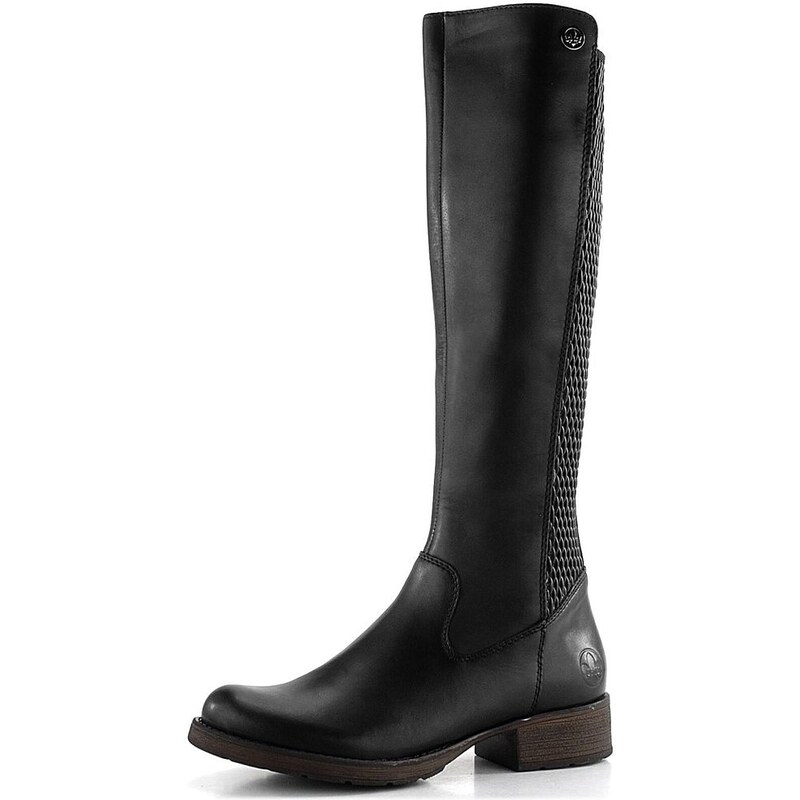 Rieker kožené čižmy so strečom Z9591-00 62467323