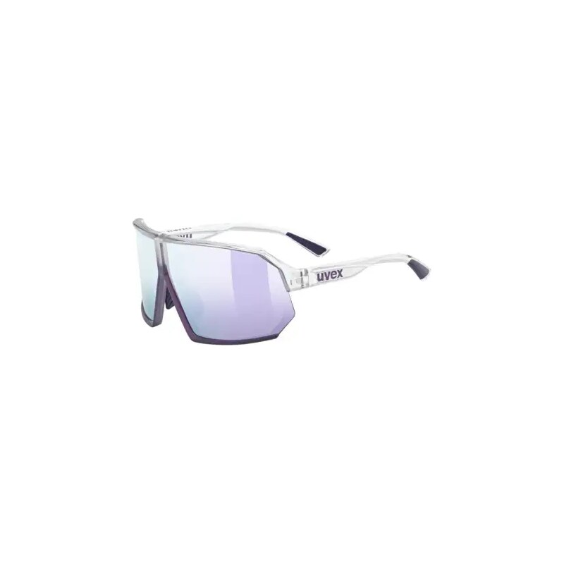 E-shop Uvex Sportstyle 237 okuliare Clear/Met Purple/Mirror Lavender