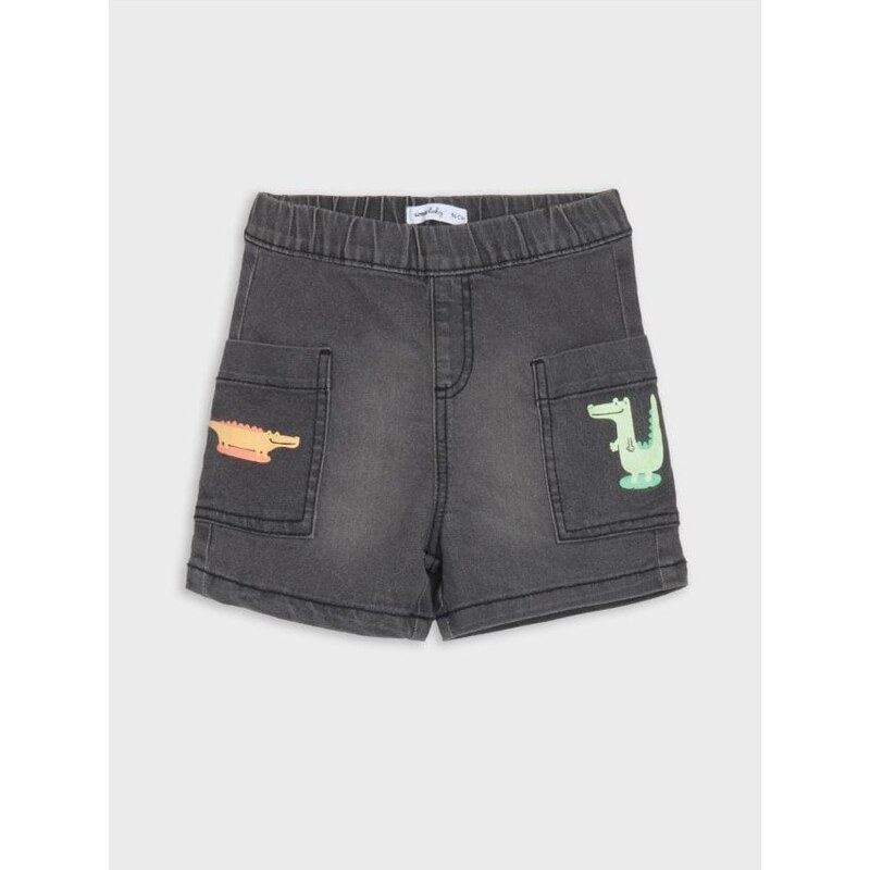 Sinsay - Rifľové kraťasy - šedá 65759635