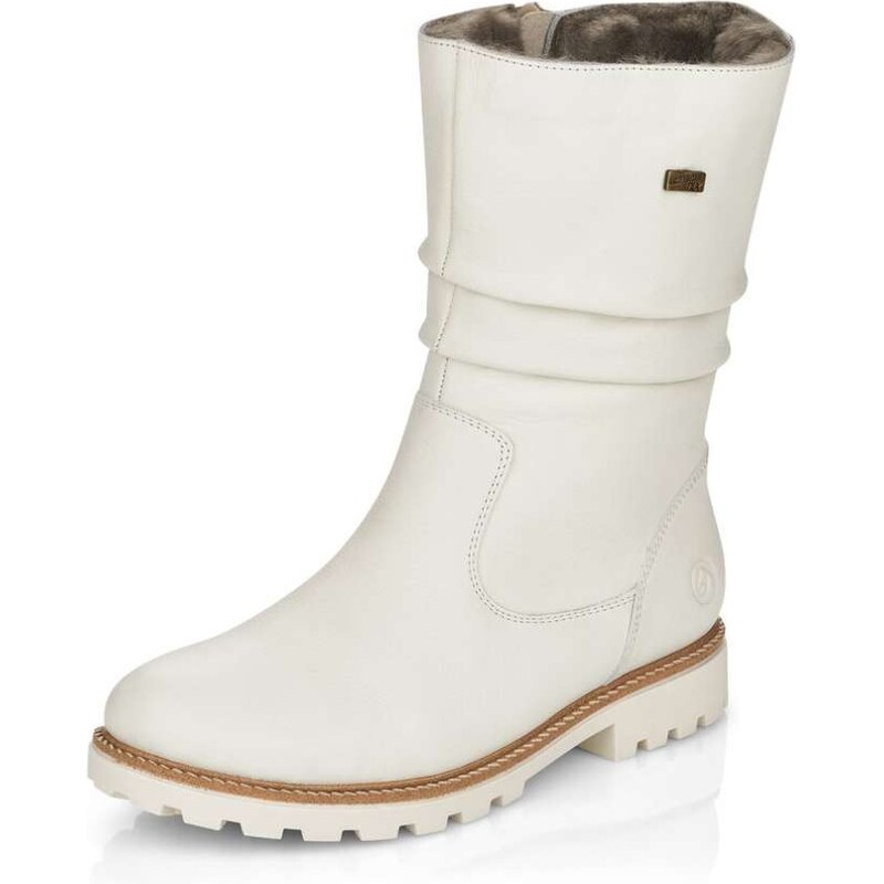 RIEKER Dámska členková obuv REMONTE D8477-80 biela W2 47931891