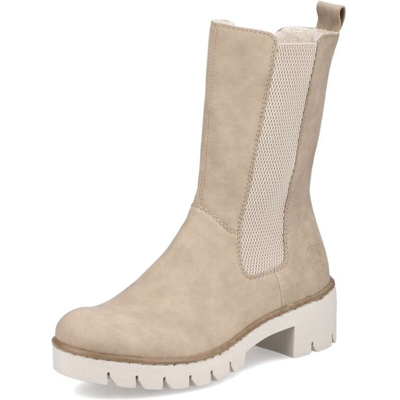 Dámska členková obuv RIEKER X5752-60 béžová W2 47931971