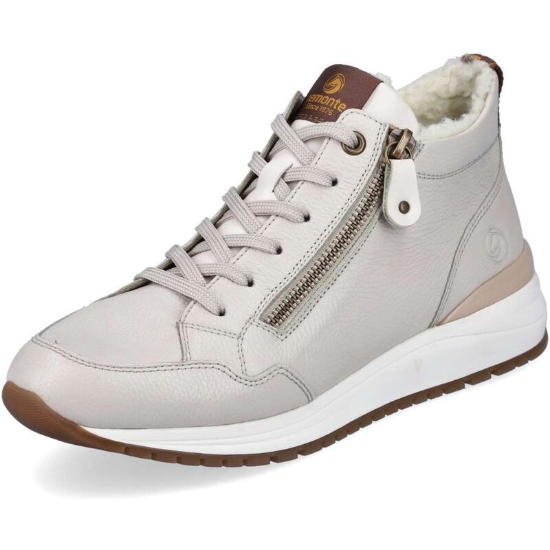 RIEKER Dámska členková obuv REMONTE R3770-80 biela W2 35683664