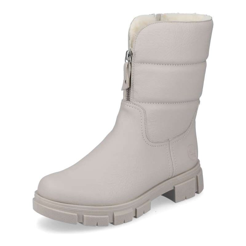 Dámska členková obuv RIEKER Y7153-60 béžová W2 36158225