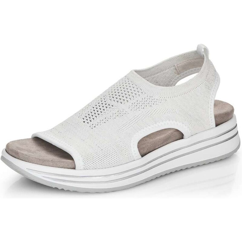 RIEKER Dámske sandále REMONTE R2955-80 biela S3 54144890