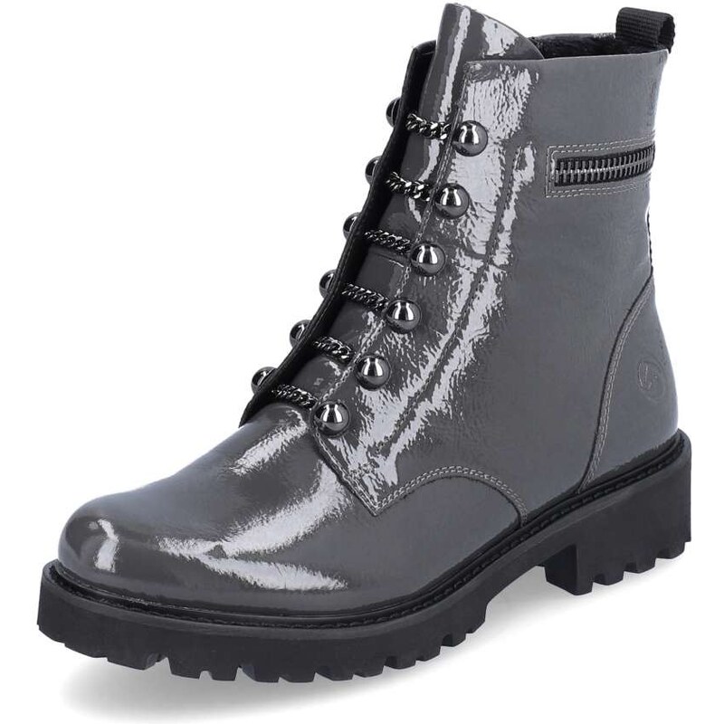 RIEKER Dámska členková obuv REMONTE D8670-45 sivá W3 44428540